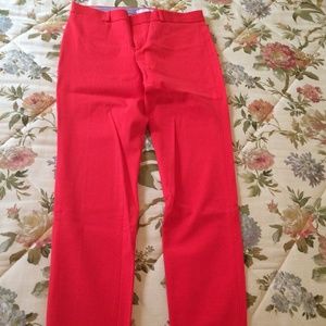 Banana Republic Tangerine pants, Size 8 Long